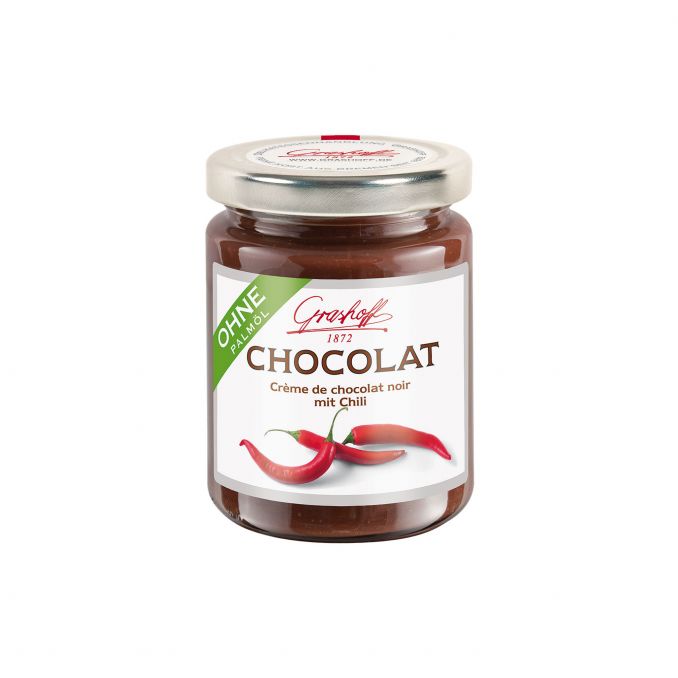 Dunkle Creme mit Chili