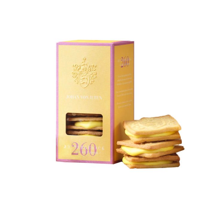 Buttergebäck au Crème Citron