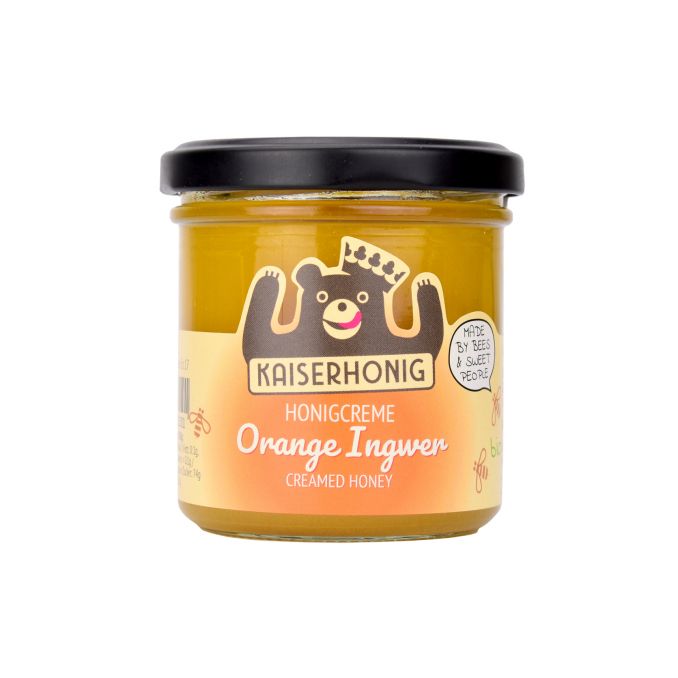 Orange & Ingwer in Honig