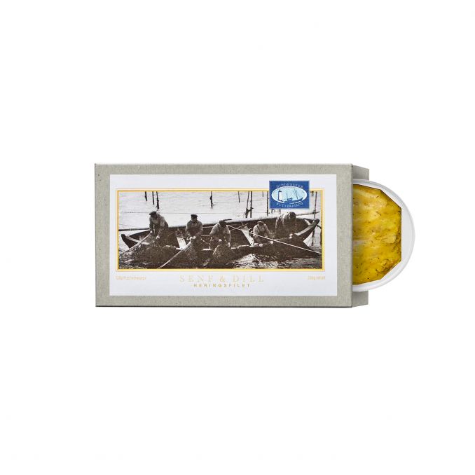 Heringsfilet Senf & Dill