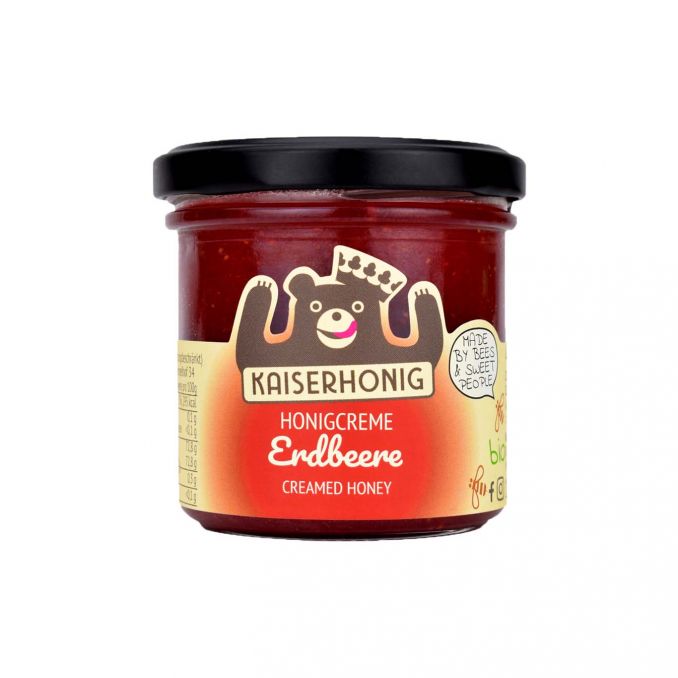 Erdbeere Honigcreme