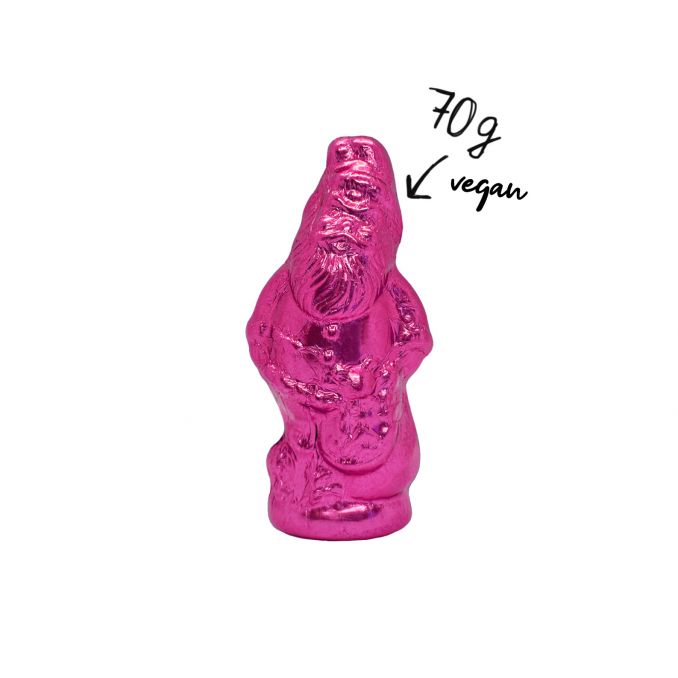 Weihnachtsmann mit Sack, Pink