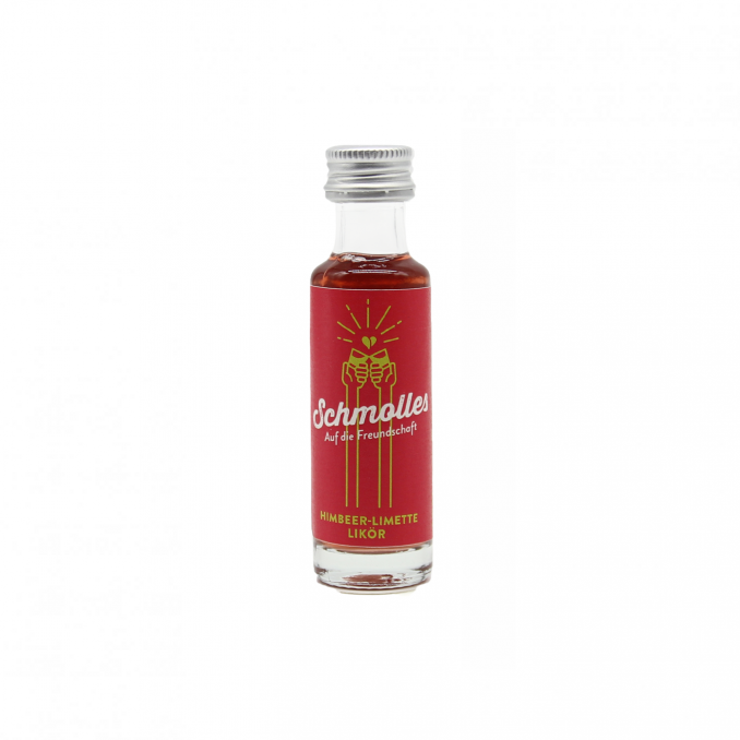 Himbeer-Limette Likör, mini